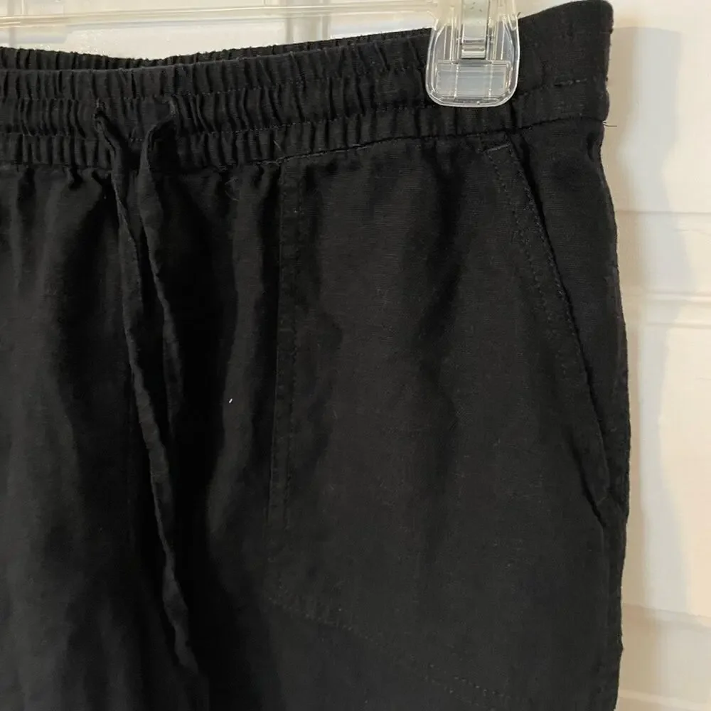 J Crew Linen Blend Pull On Shorts